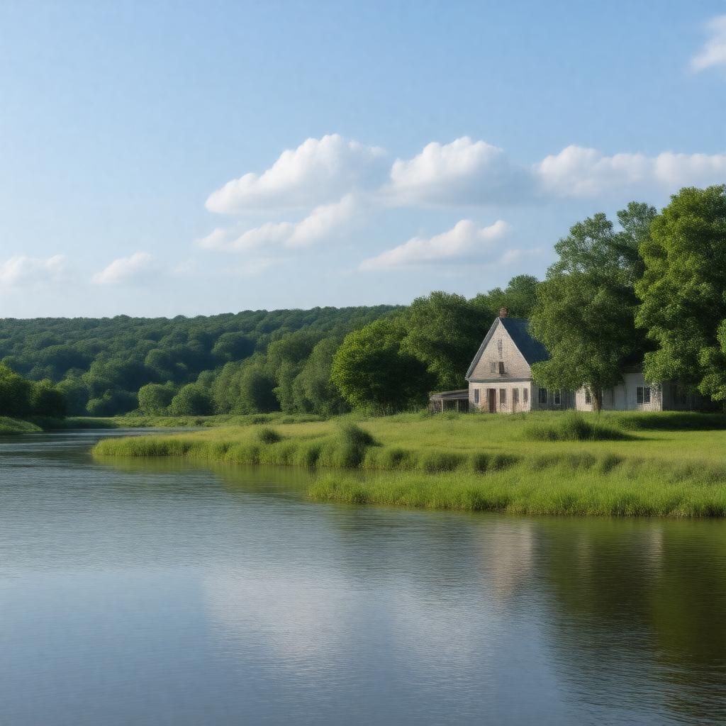 AI-created image of Lancaster County, Virginia