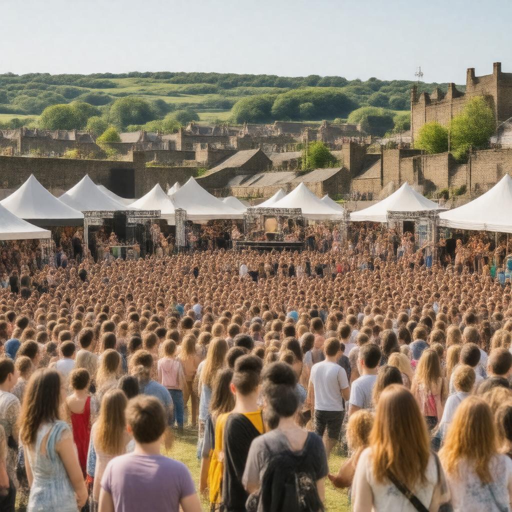 AI-created image of Lancaster Music Festival