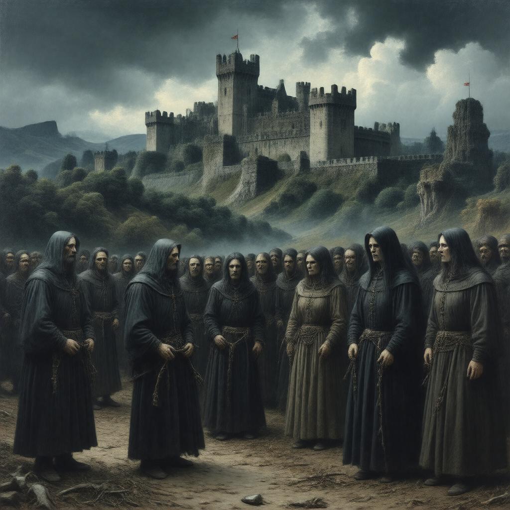 AI-created image of Lancaster Witch Trials