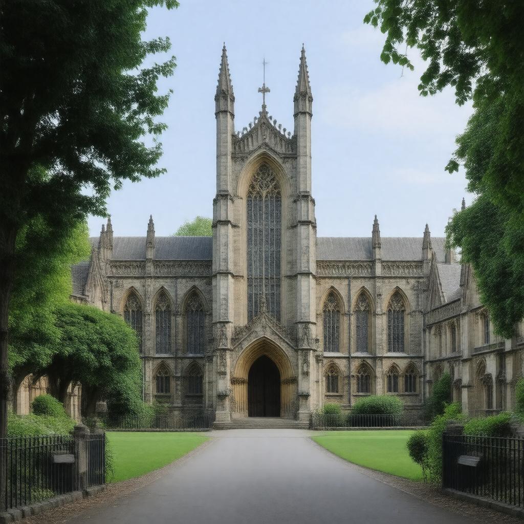 AI-created image of Lancing College