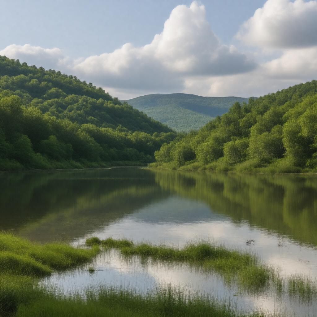 AI-created image of Land Between the Lakes