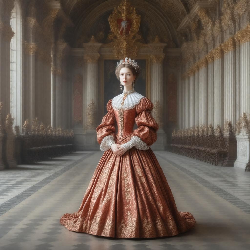 AI-created image of Landgravine of Hesse-Kassel