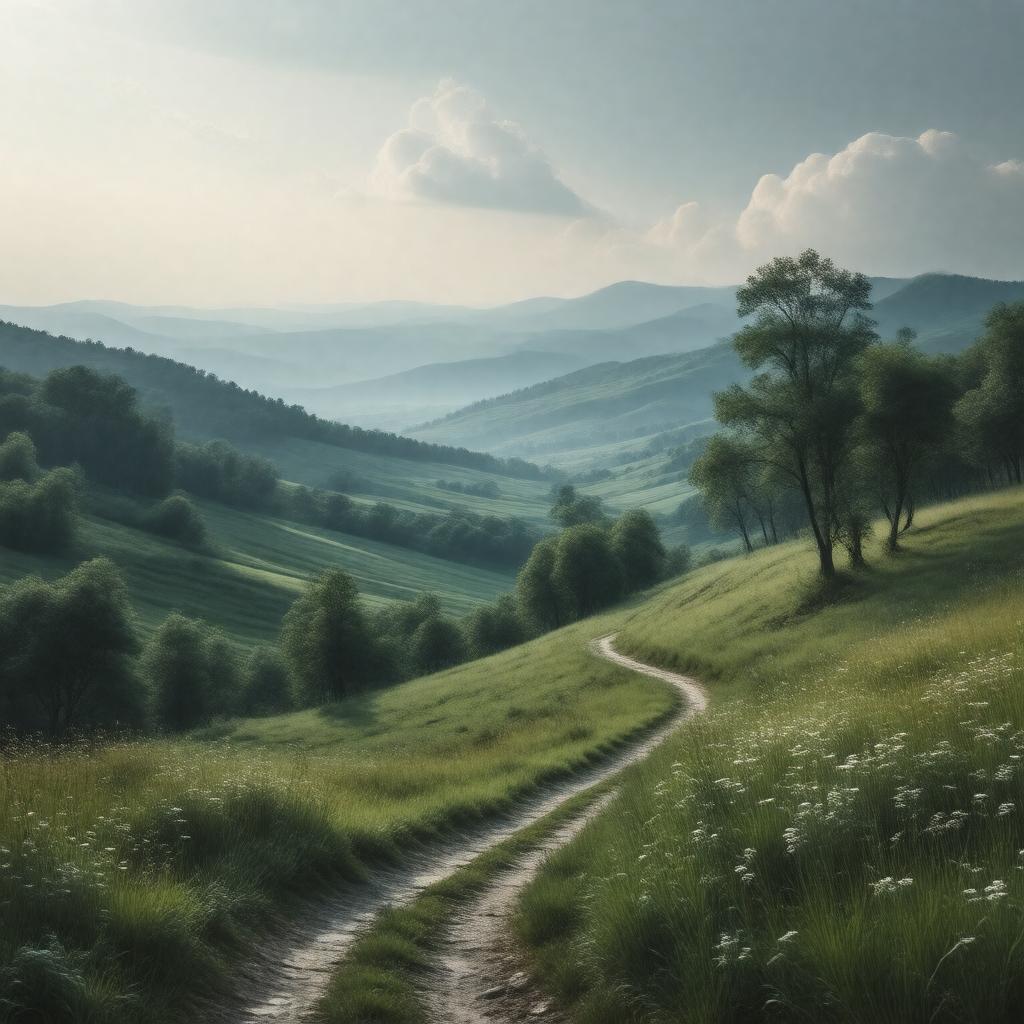 Click to view larger image AI-created image of Landscape and Memory