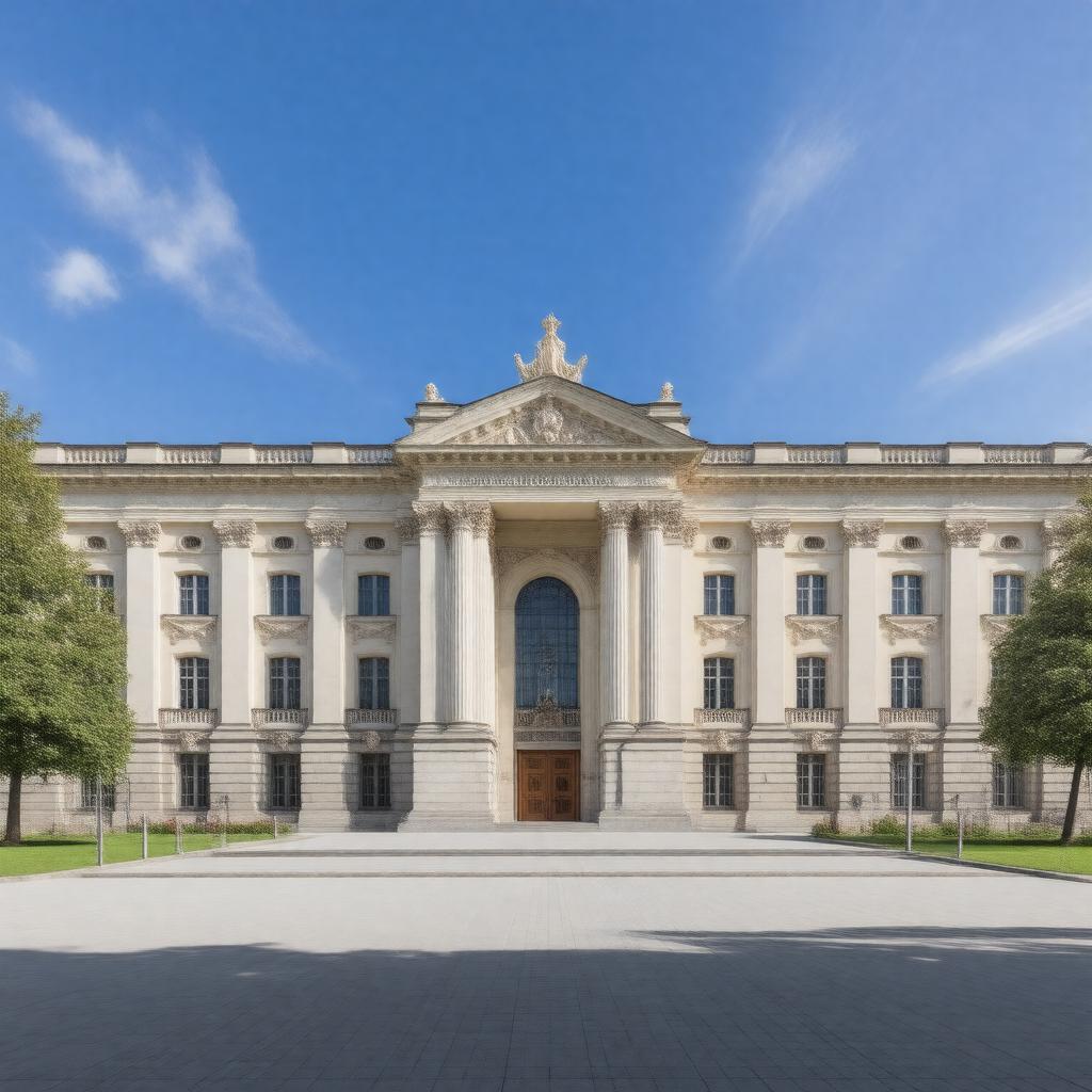 AI-created image of Landtag of Baden-Württemberg