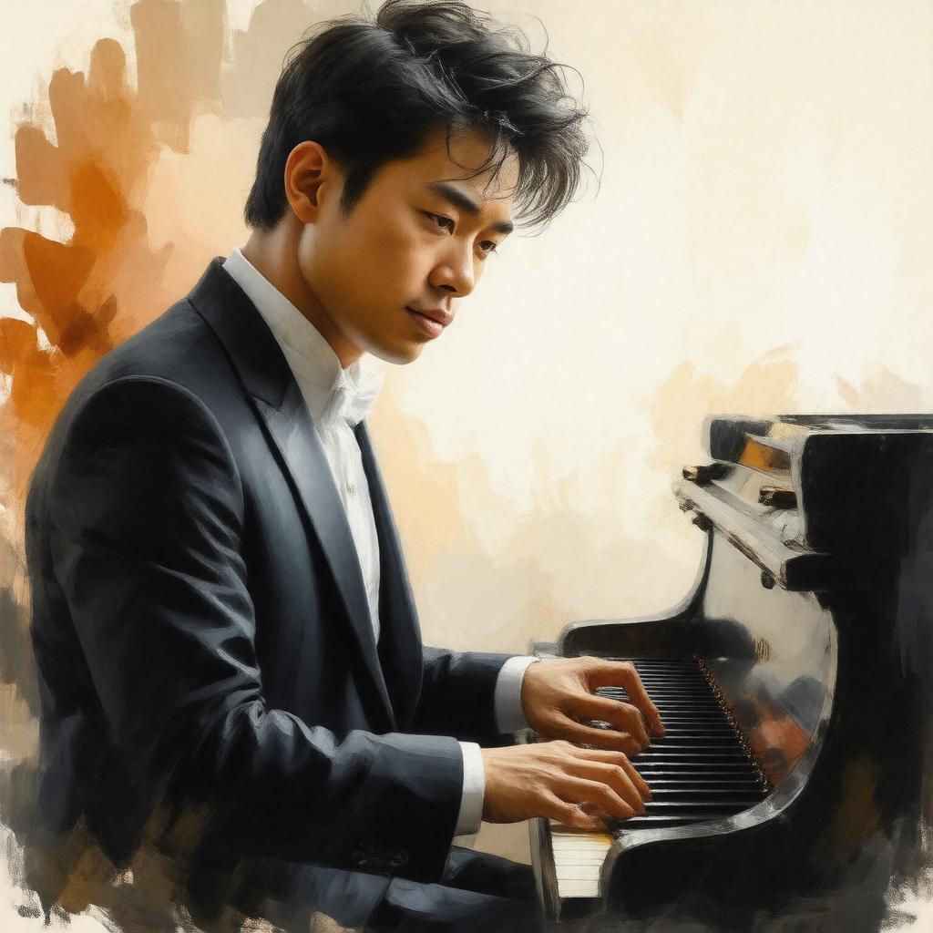 AI-created image of Lang Lang