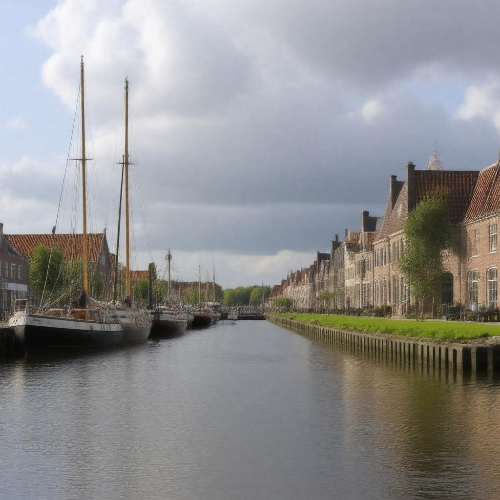 AI-created image of Lange Haven