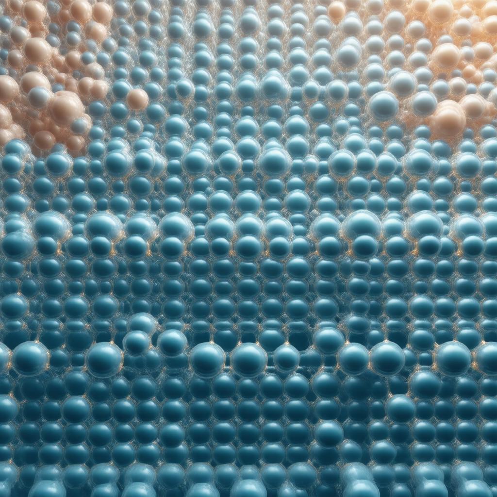 Click to view larger image AI-created image of Langmuir-Blodgett film