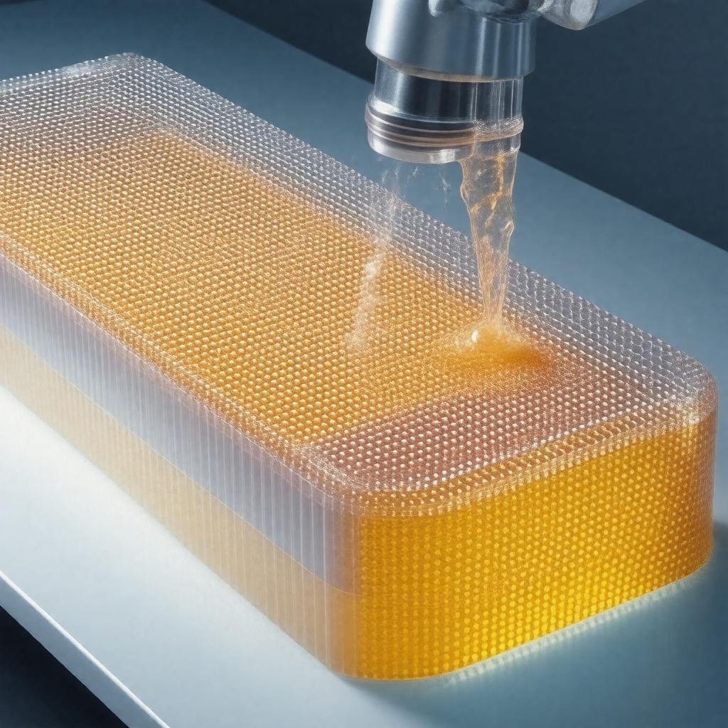 AI-created image of Langmuir-Blodgett technique