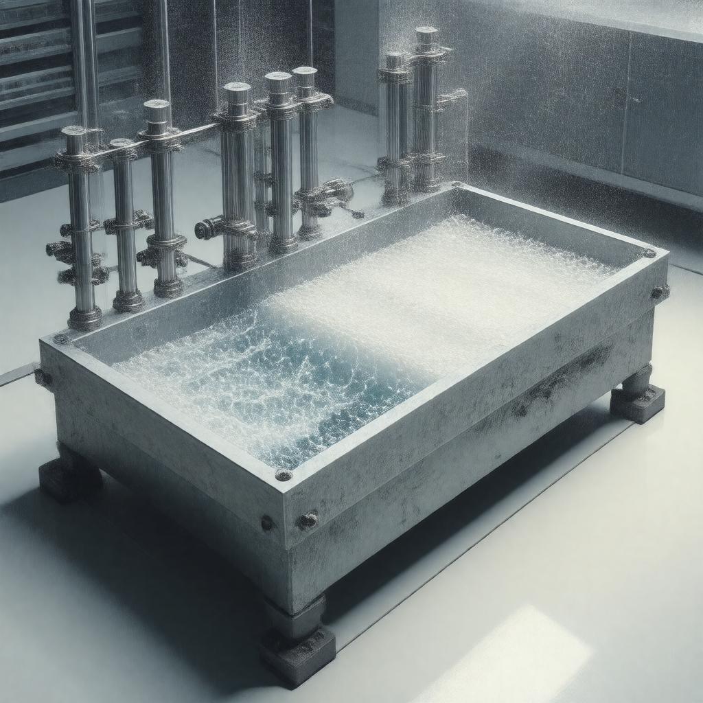 AI-created image of Langmuir-Blodgett trough