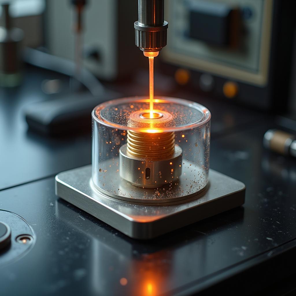 AI-created image of Langmuir–Taylor detector