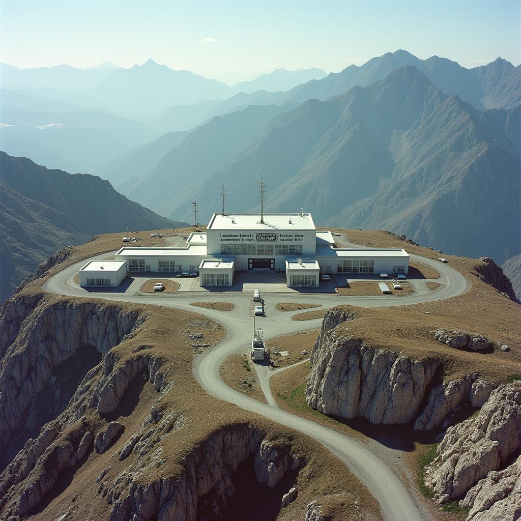 AI-created image of Langmuir Laboratory for Atmospheric Research