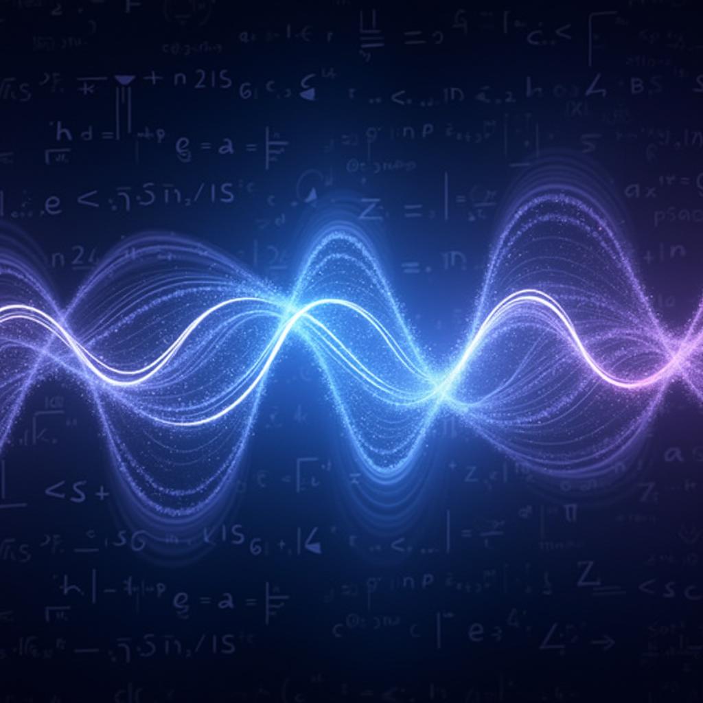AI-created image of Langmuir frequency