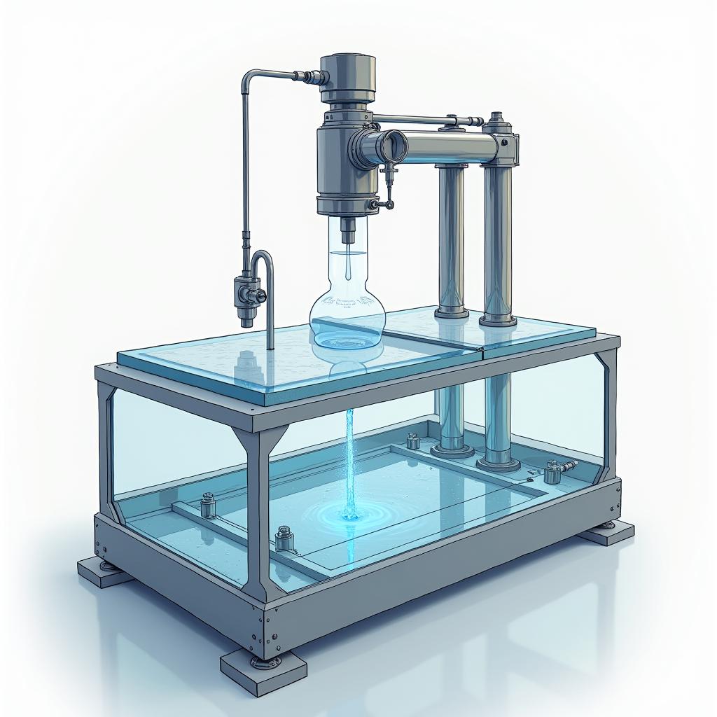 AI-created image of Langmuir trough