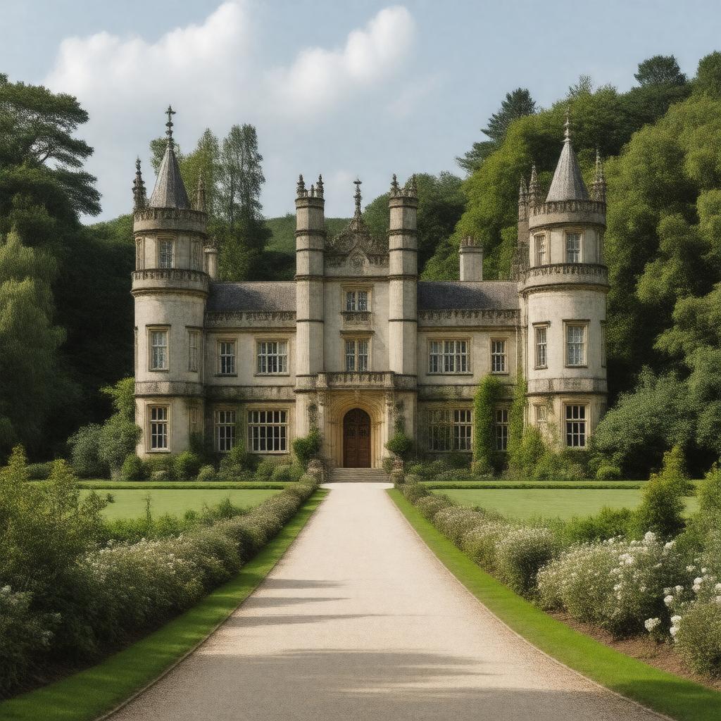 AI-created image of Lanhydrock