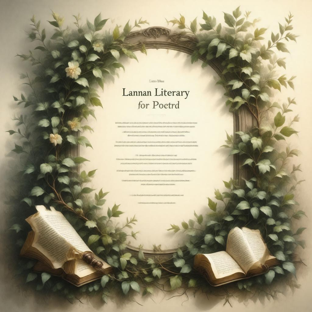 Click to view larger image AI-created image of Lannan Literary Award for Poetry