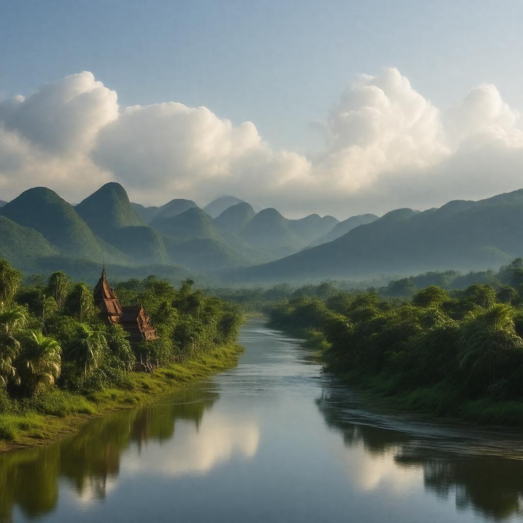 AI-created image of Laos