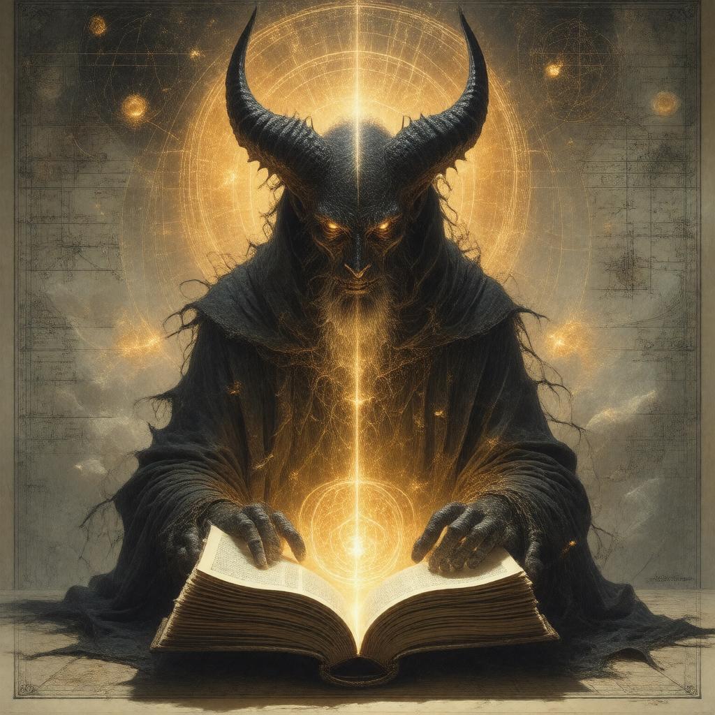 Click to view larger image AI-created image of Laplace's demon