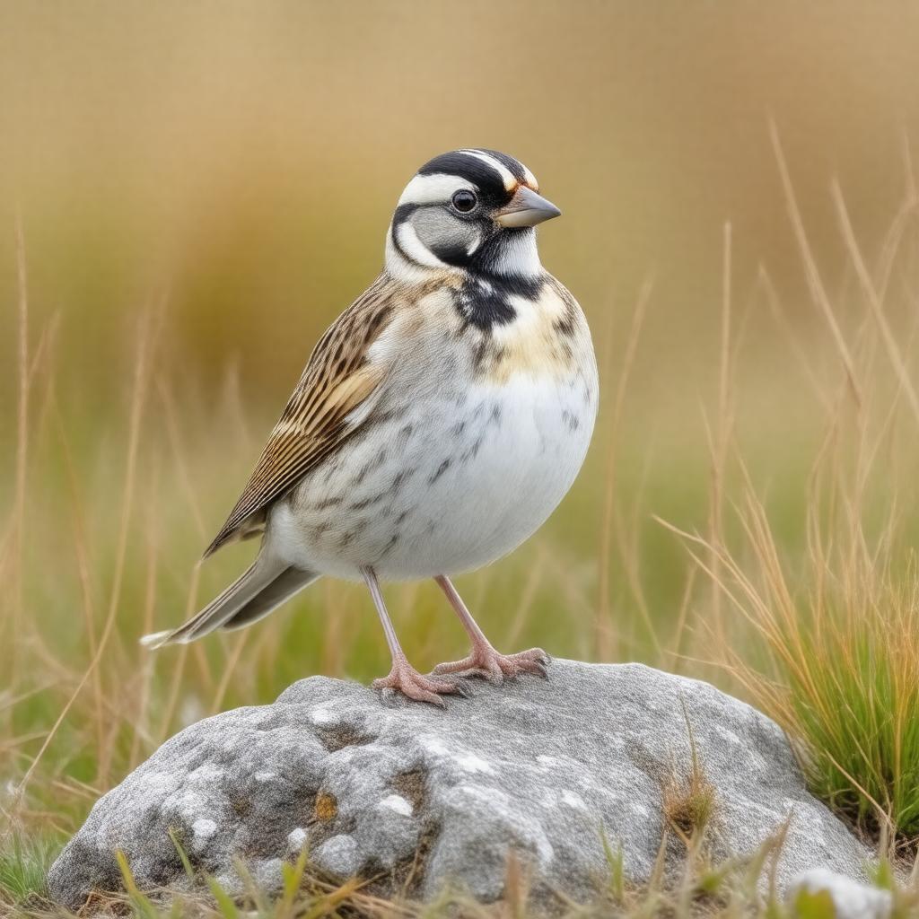AI-created image of Lapland longspur