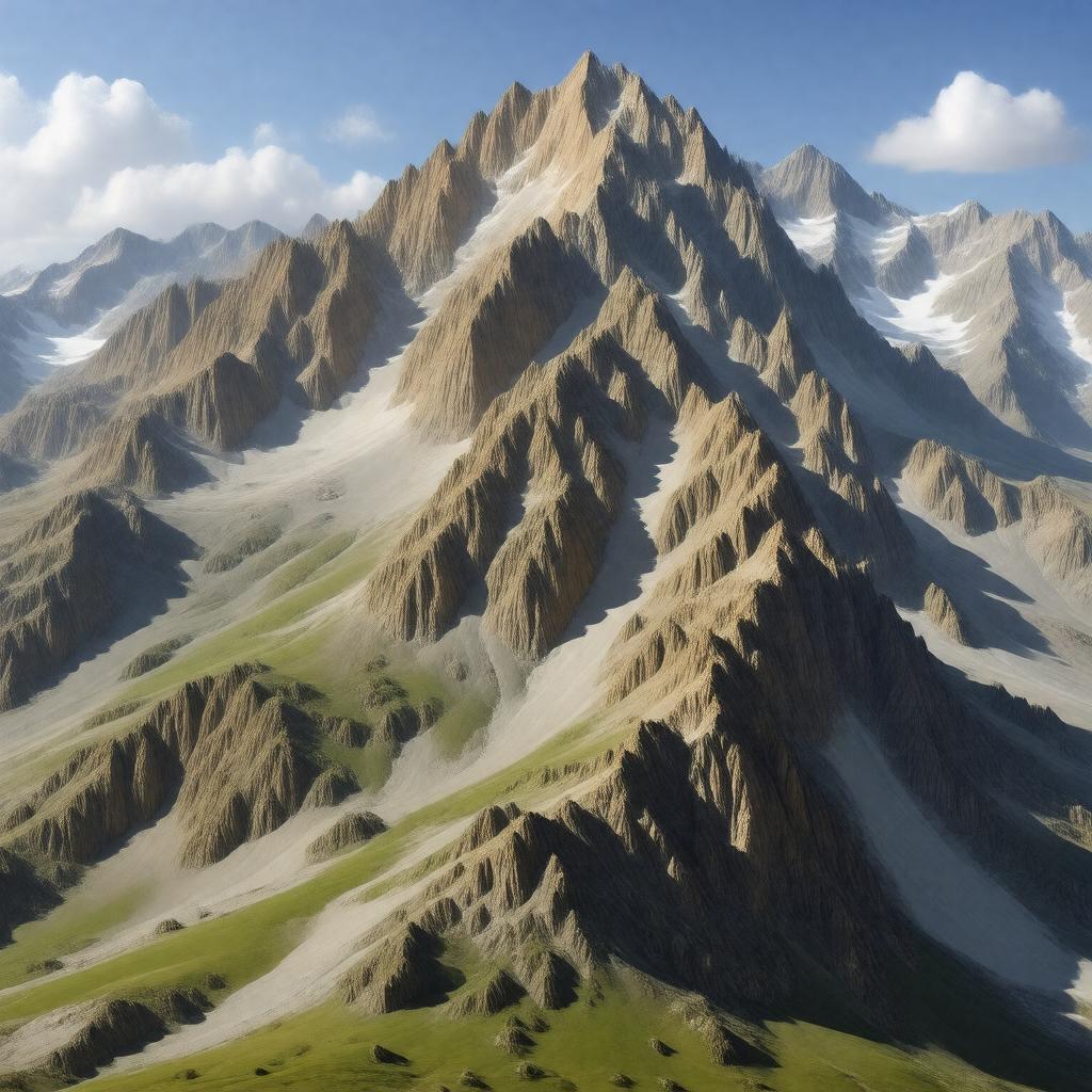 AI-created image of Laramide orogeny