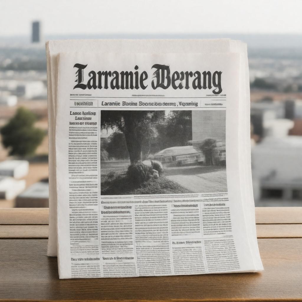 AI-created image of Laramie Boomerang