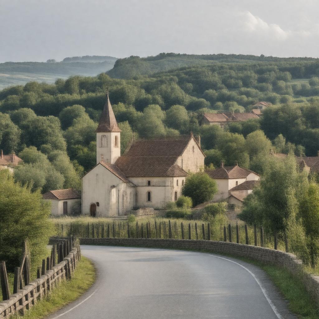 AI-created image of Laramie, France