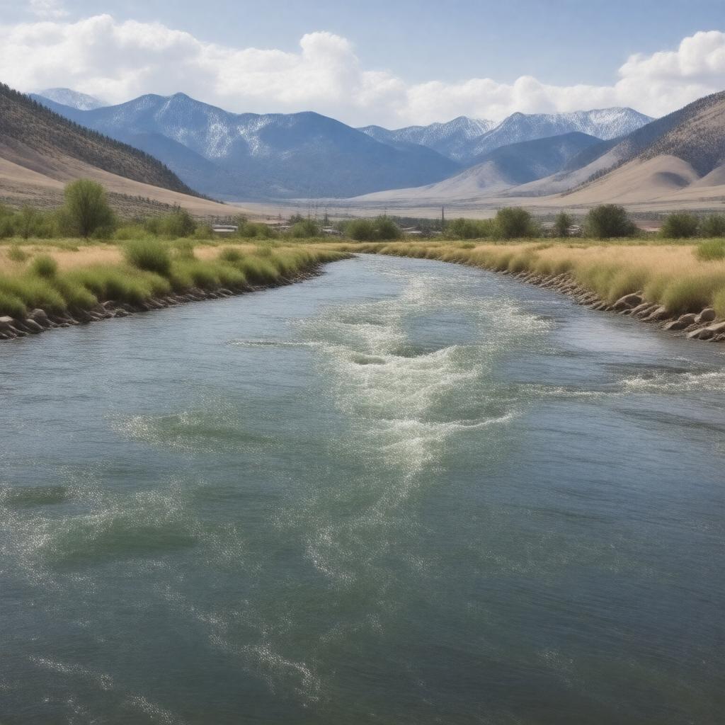 AI-created image of Laramie River