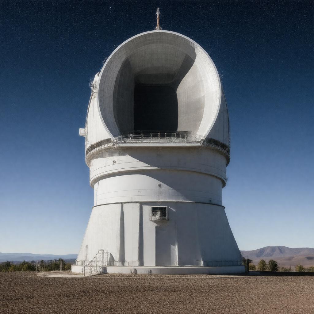 AI-created image of Large Synoptic Survey Telescope