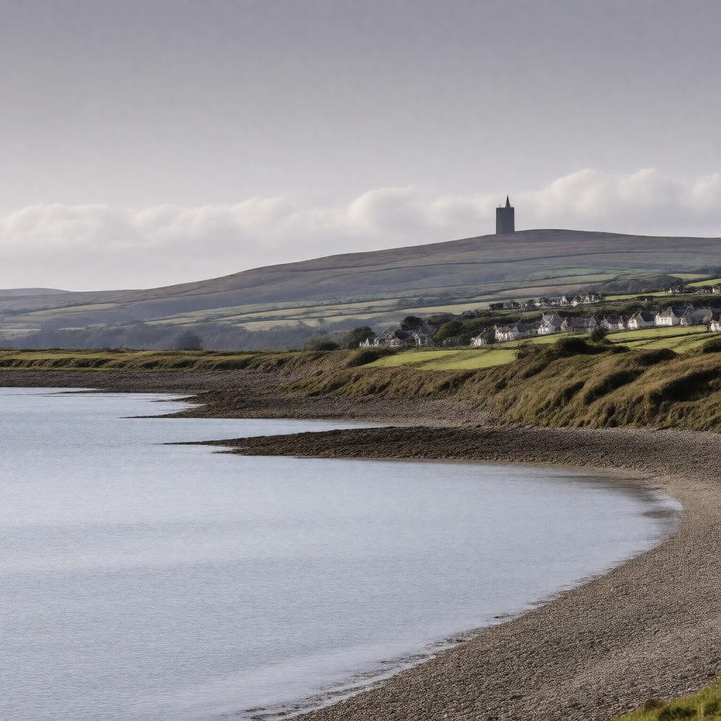 AI-created image of Largo, Fife, Scotland