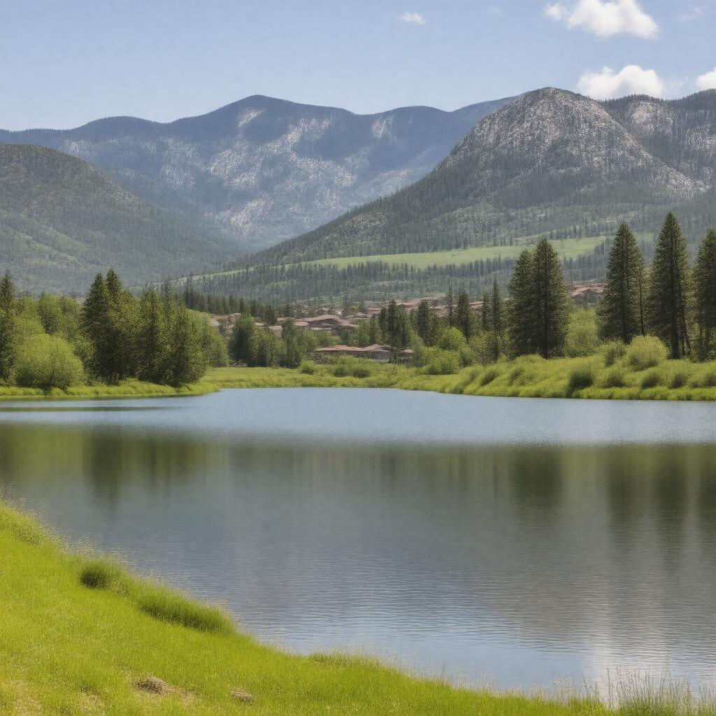 AI-created image of Larimer County