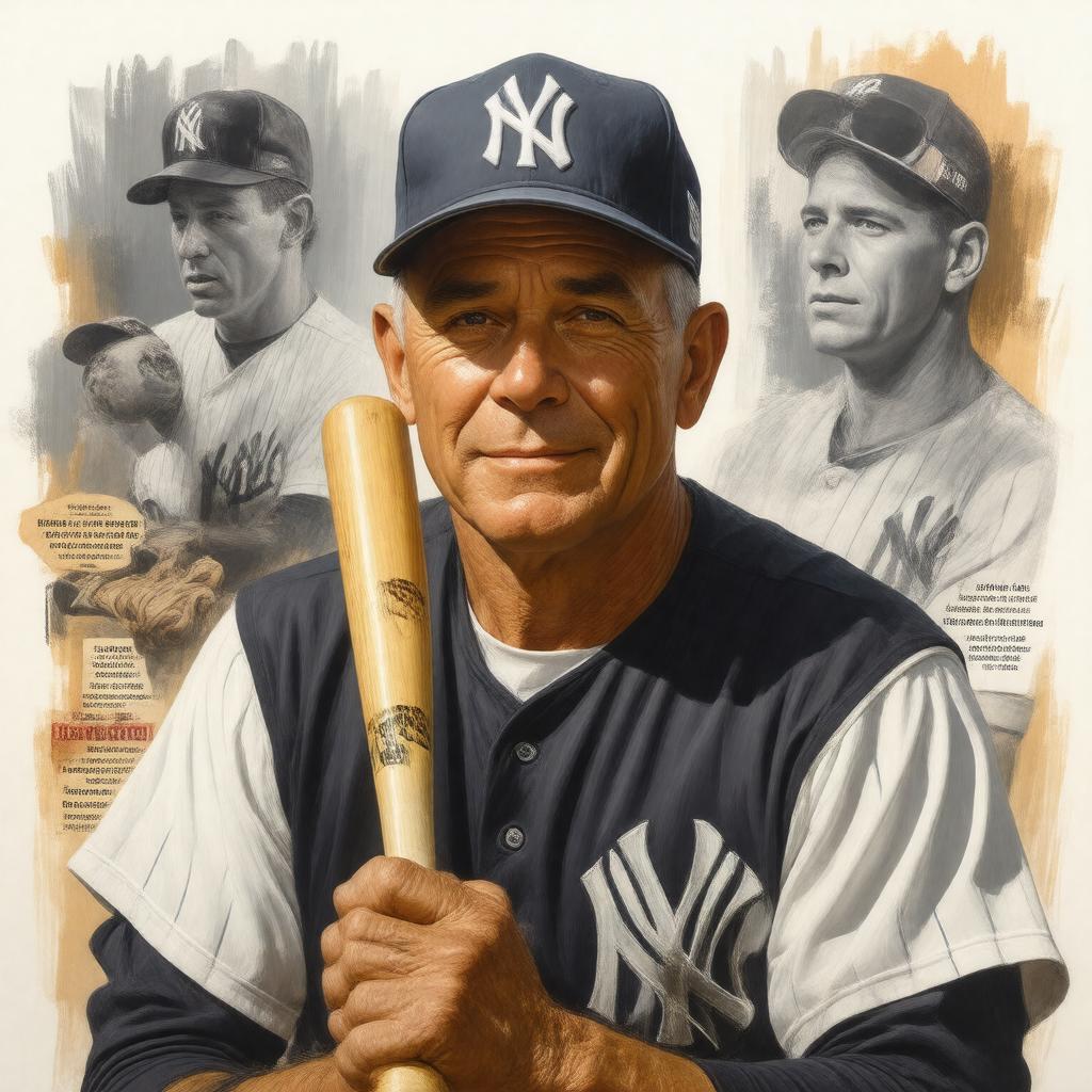 AI-created image of Larry Berra