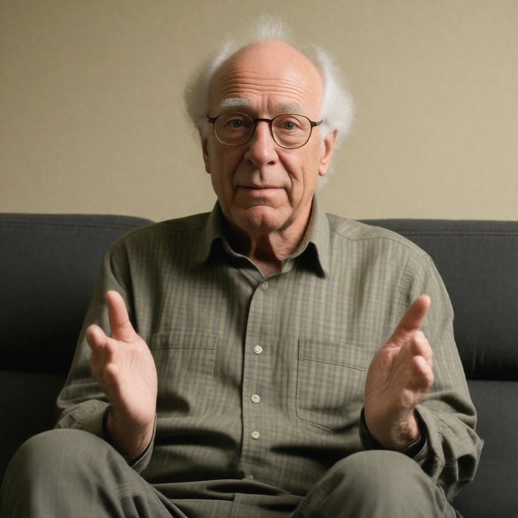 AI-created image of Larry David