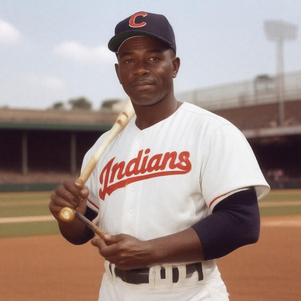 AI-created image of Larry Doby