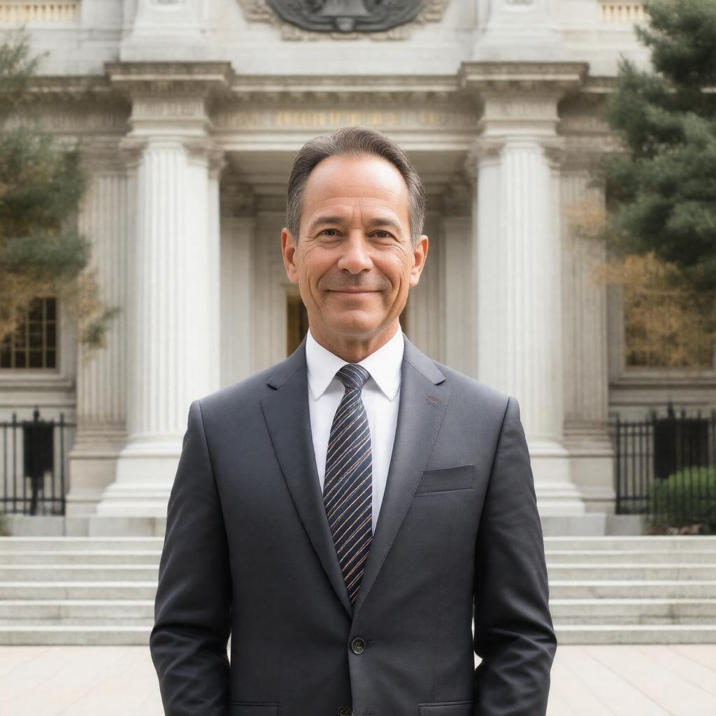 AI-created image of Larry Dubinski