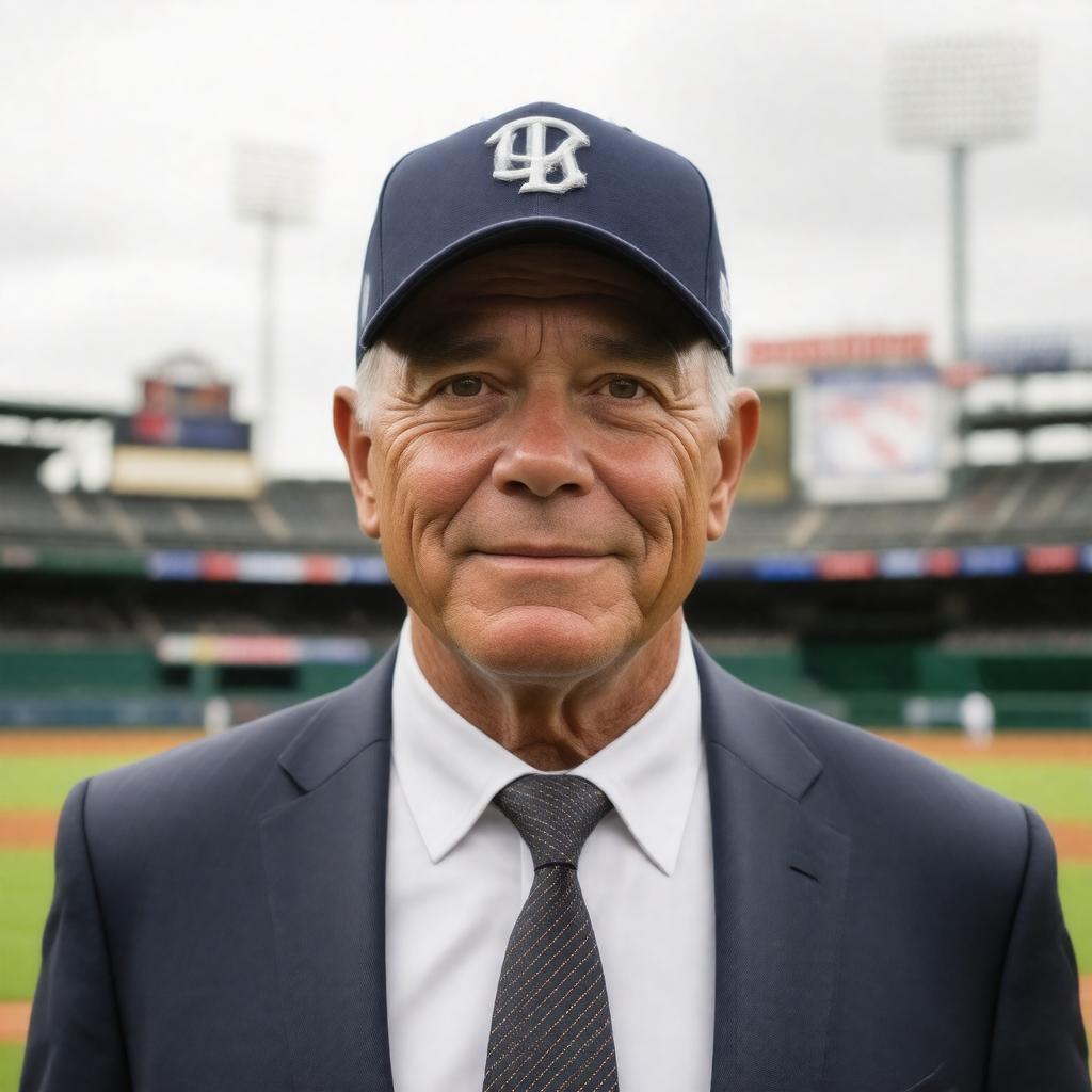 AI-created image of Larry Lucchino