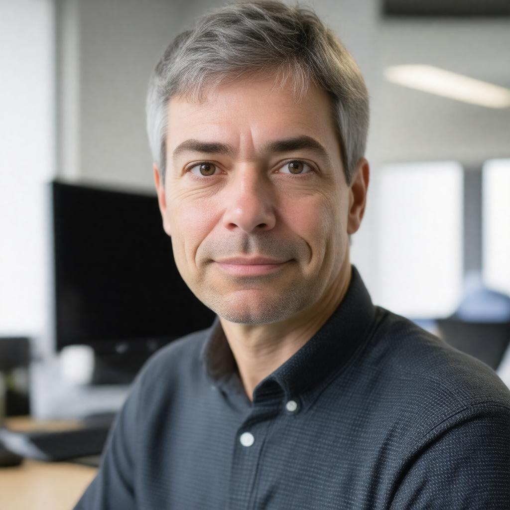 AI-created image of Larry Page