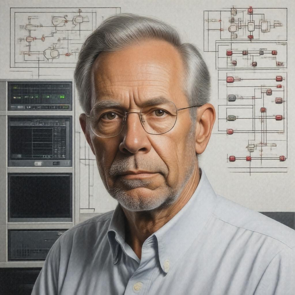 AI-created image of Larry Roberts