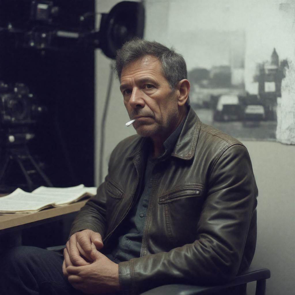 AI-created image of Lars von Trier