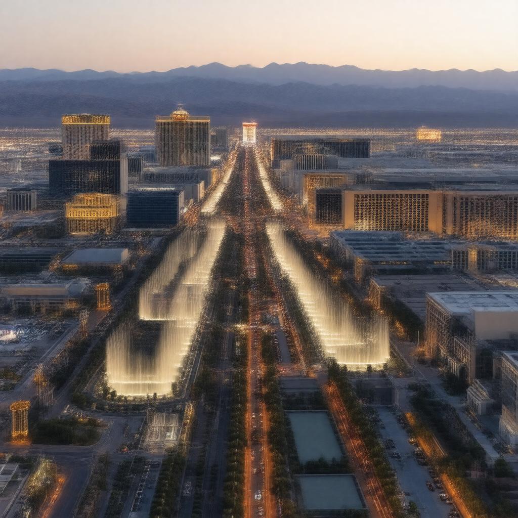 AI-created image of Las Vegas