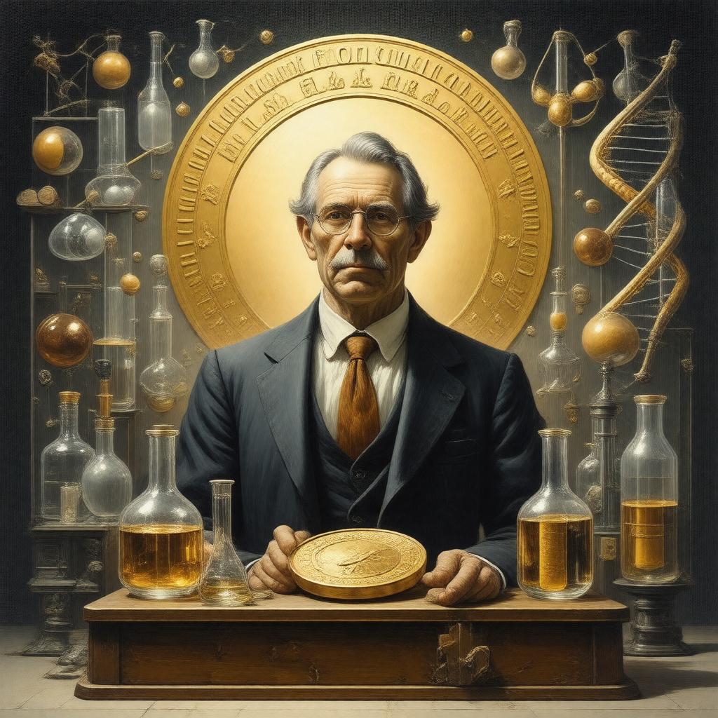 AI-created image of Lasker Award