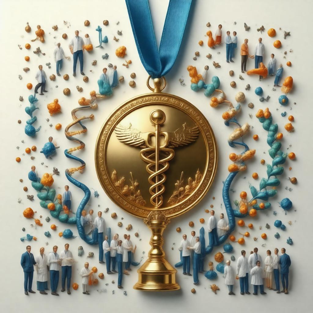 AI-created image of Lasker Award for Public Service