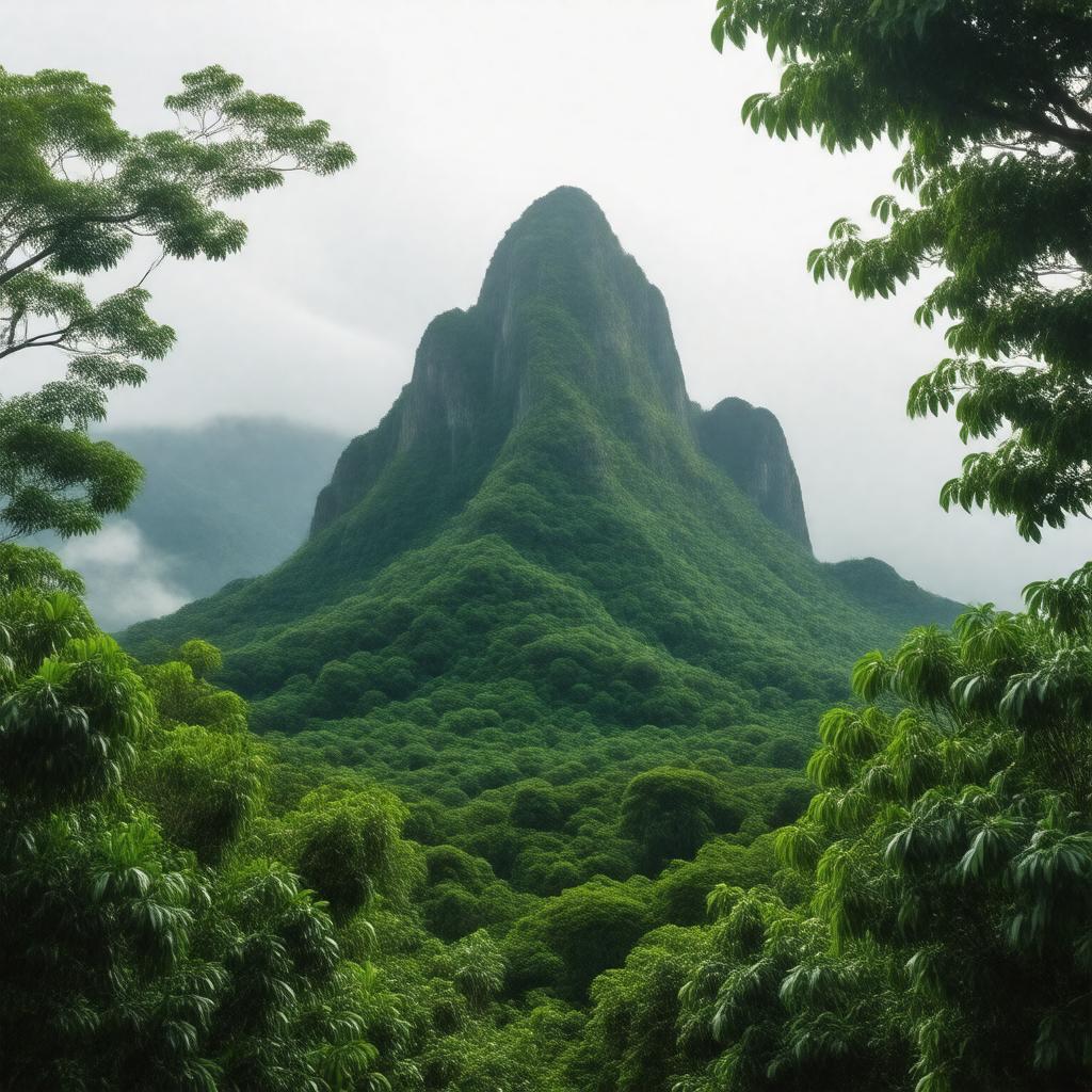 AI-created image of Lata Mountain