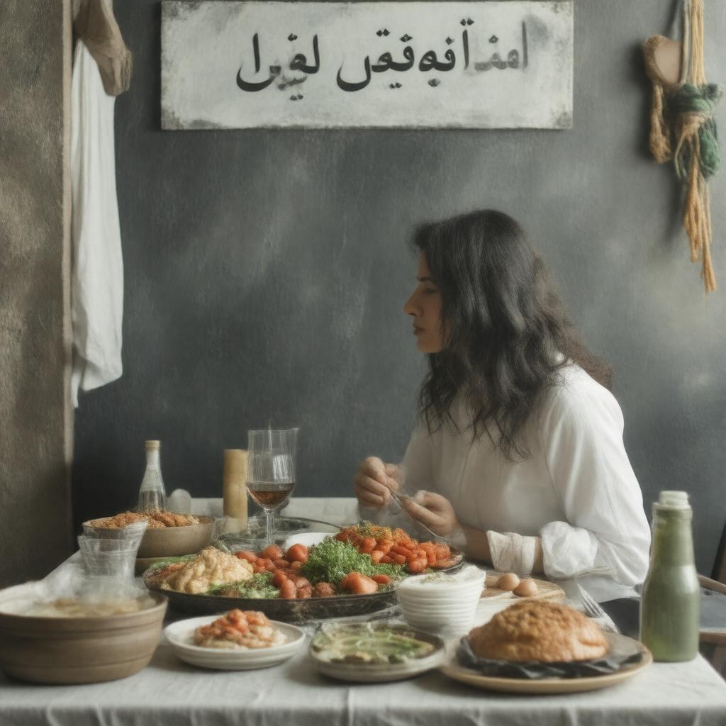 Click to view larger image AI-created image of Late Lunch