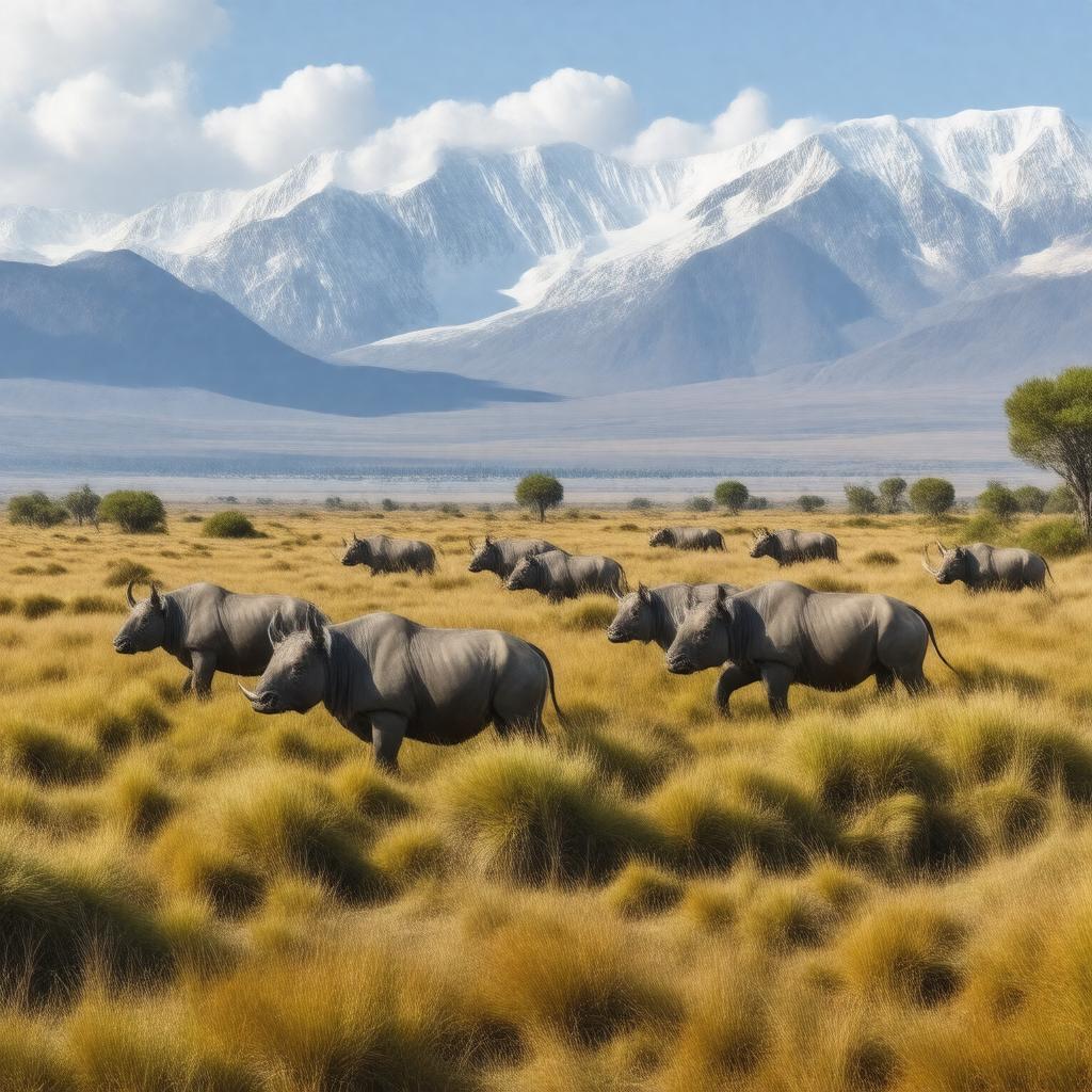 Click to view larger image AI-created image of Late Miocene