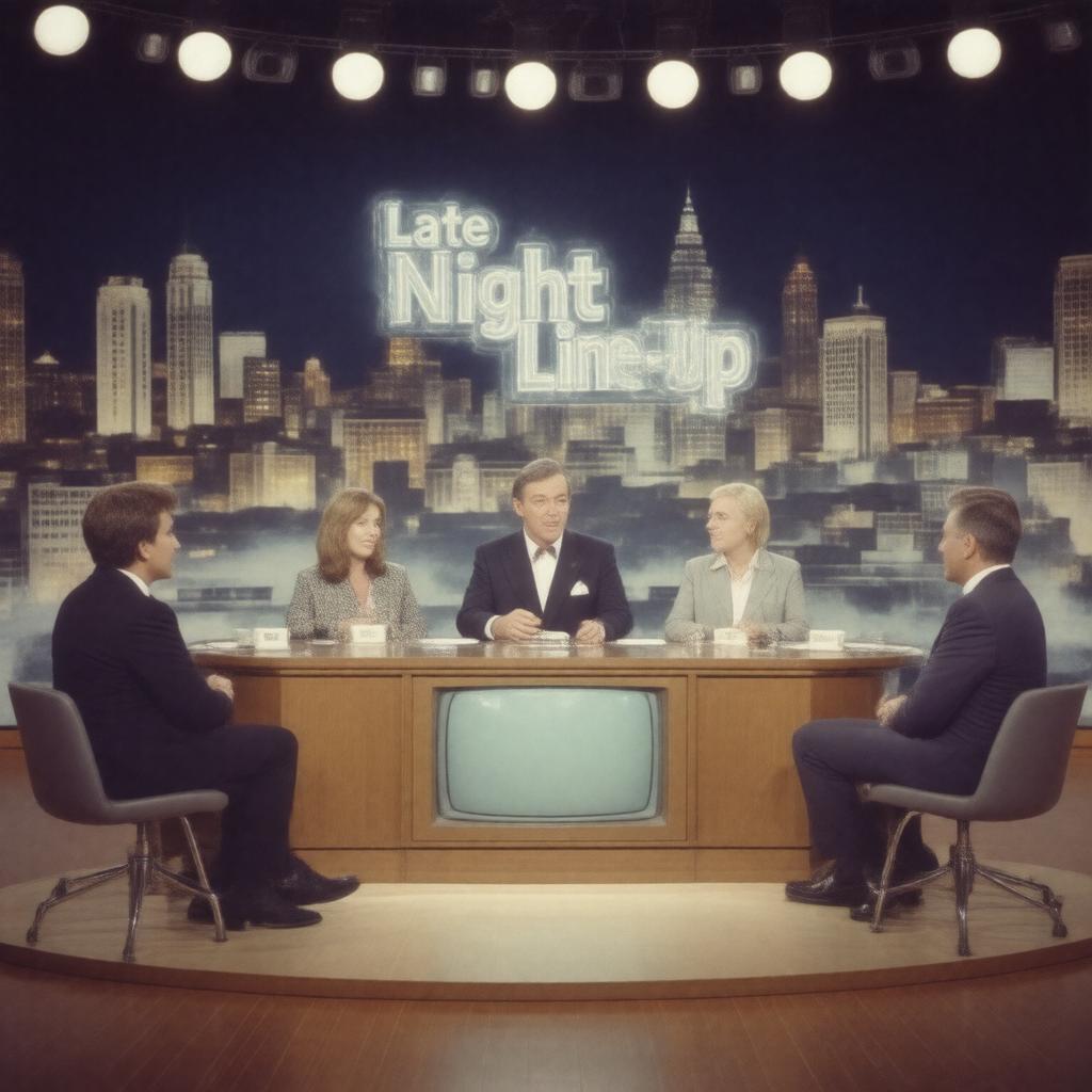 Click to view larger image AI-created image of Late Night Line-Up