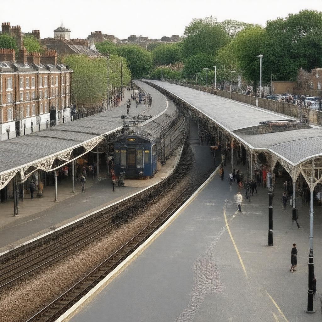 AI-created image of Latimer Road