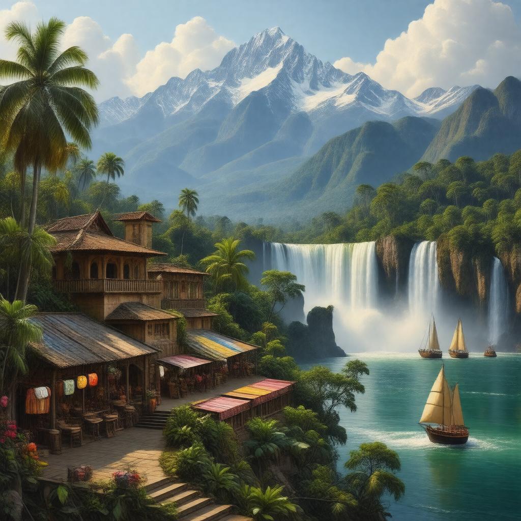 AI-created image of Latin America