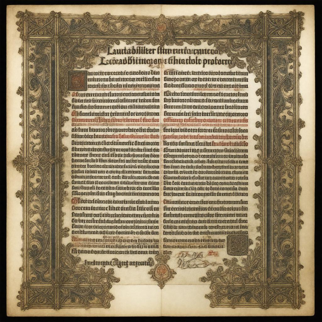 AI-created image of Laudabiliter (papal bull)