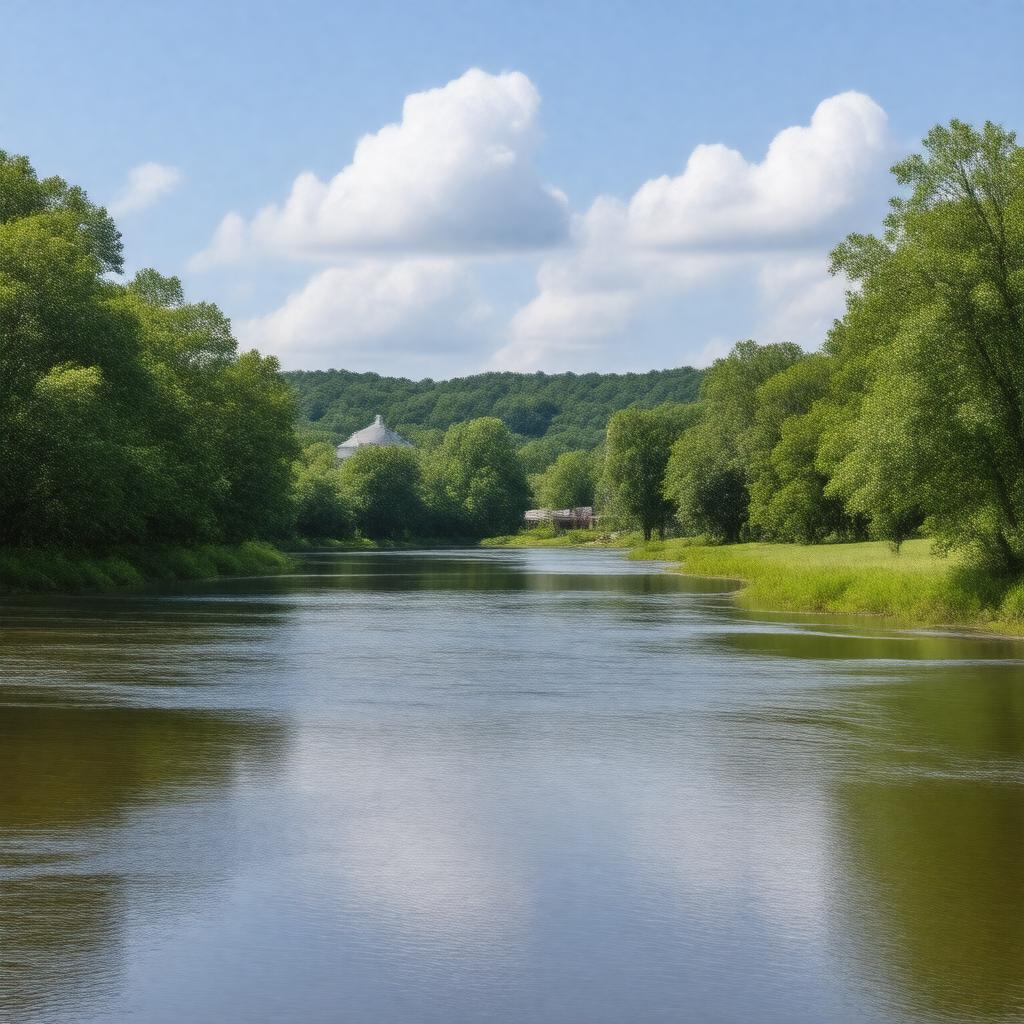 AI-created image of Lauderdale County, Alabama