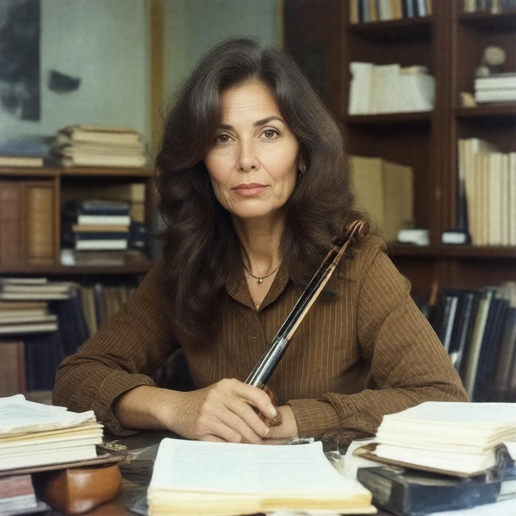 AI-created image of Laura Archera