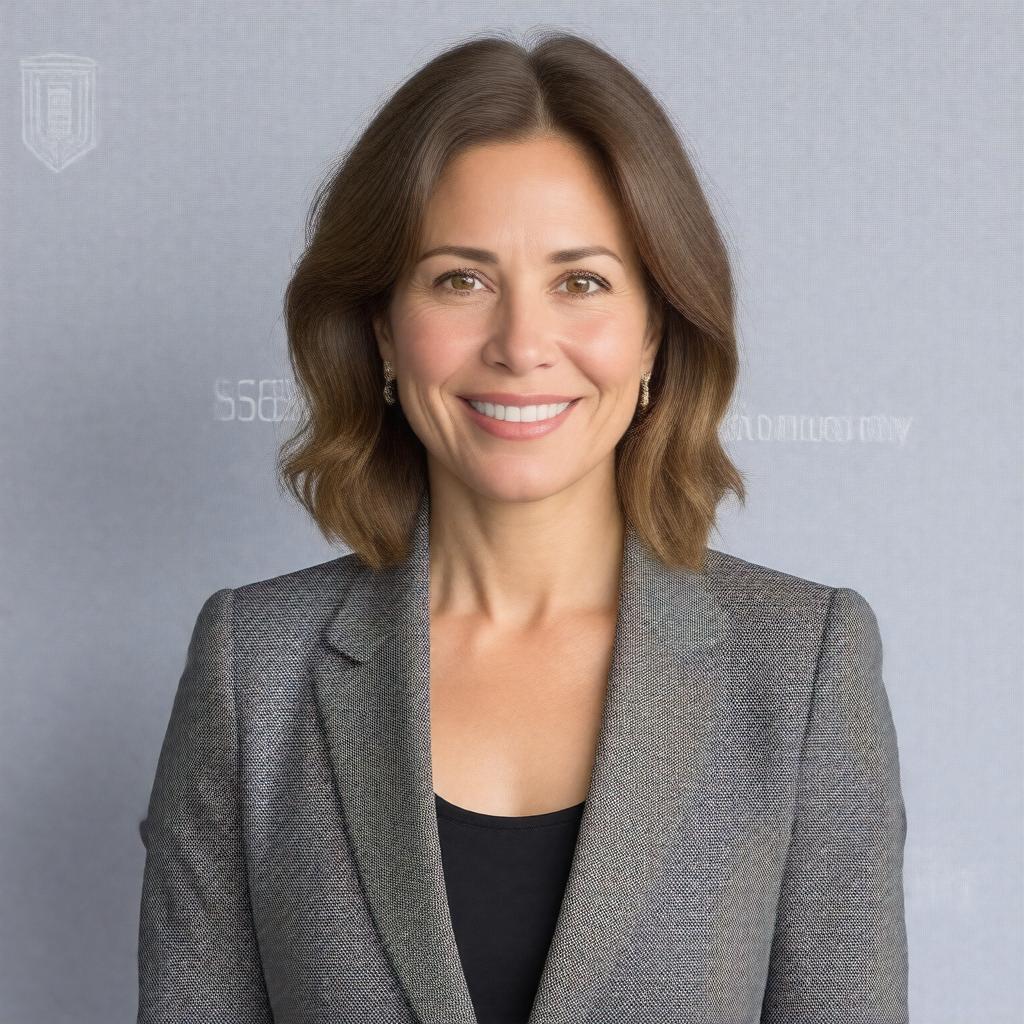 AI-created image of Laura Arrillaga